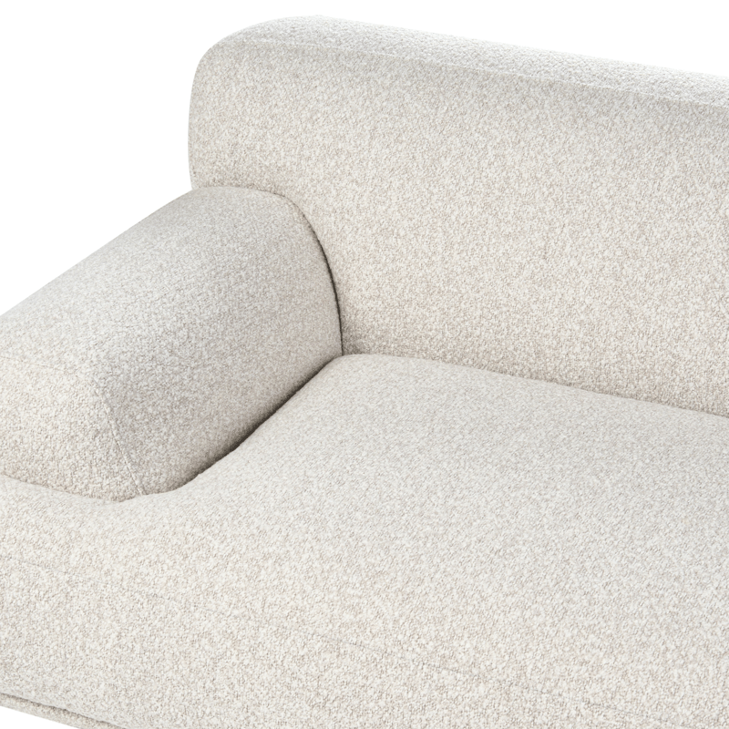 3-sits soffa Matila i Bouclé - Vit - Möbler - Vardagsrum - Soffor - 3-sits soffor