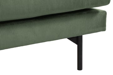 Menard 3-sits Djup Manchestersoffa - Grön - Möbler - Vardagsrum - Soffor - 3-sits soffor