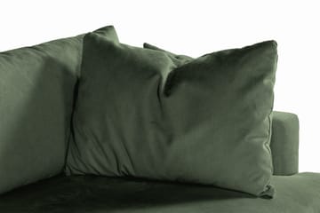Menard 3-sits Djup Manchestersoffa - Grön - Möbler - Vardagsrum - Soffor - 3-sits soffor