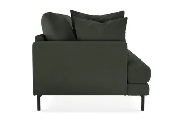 Menard 3-sits Djup Manchestersoffa - Mörkgrön - Möbler - Vardagsrum - Soffor - 3-sits soffor