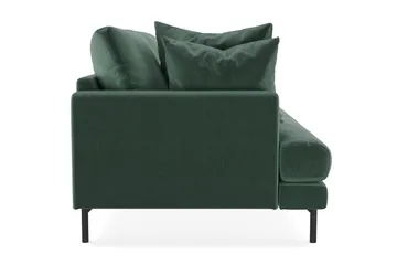 Menard 3-sits Djup Sammetssoffa - Mörkgrön - Möbler - Vardagsrum - Soffor - 3-sits soffor