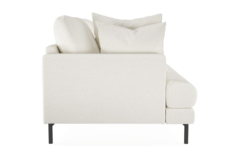 Menard 3-sits Djup Soffa i Bouclé - Vit - Möbler - Vardagsrum - Soffor - 3-sits soffor