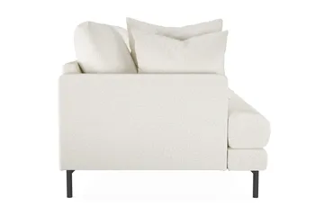 Menard 3-sits Djup Soffa i Bouclé - Vit - Möbler - Vardagsrum - Soffor - 3-sits soffor