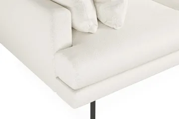 Menard 3-sits Djup Soffa i Bouclé - Vit - Möbler - Vardagsrum - Soffor - 3-sits soffor