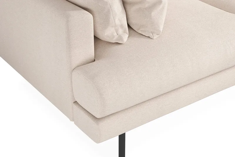 Menard 3-sits Djup Tygsoffa 205 cm bred - Beige - Möbler - Vardagsrum - Soffor - 3-sits soffor