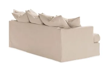 Menard 3-sits Djup Tygsoffa - Beige - Möbler - Vardagsrum - Soffor - 3-sits soffor