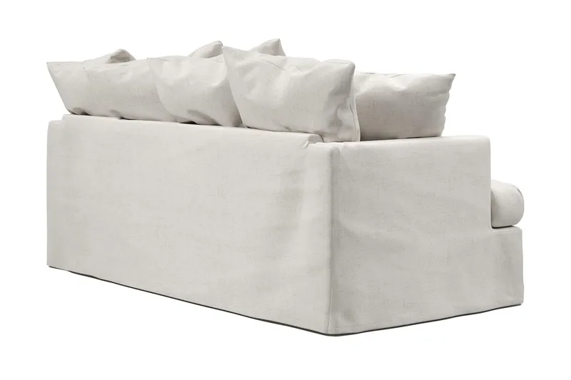 Menard 3-sits Djup Tygsoffa - Beige - Möbler - Vardagsrum - Soffor - 3-sits soffor