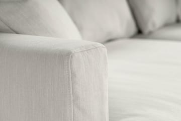 Menard 3-sits Djup Tygsoffa - Ljusgrå - Möbler - Vardagsrum - Soffor - 3-sits soffor