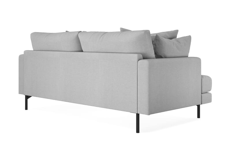 Menard 3-sits Djup Tygsoffa - Ljusgrå - Möbler - Vardagsrum - Soffor - 3-sits soffor