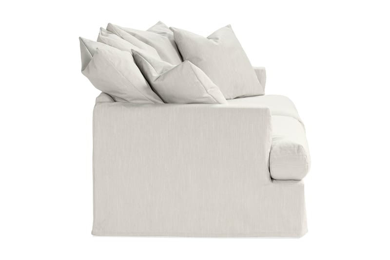 Menard 3-sits Djup Tygsoffa - Ljusgrå - Möbler - Vardagsrum - Soffor - 3-sits soffor