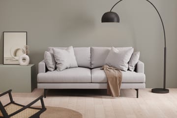 Menard 3-sits Djup Tygsoffa - Ljusgrå - Möbler - Vardagsrum - Soffor - 3-sits soffor