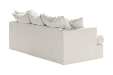 Menard 3-sits Djup Tygsoffa - Ljusgrå - Möbler - Vardagsrum - Soffor - 3-sits soffor