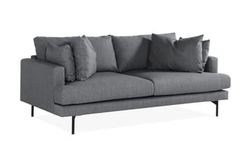 Menard 3-sits Djup Tygsoffa - Mörkgrå - Möbler - Vardagsrum - Soffor - 3-sits soffor