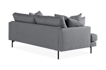 Menard 3-sits Djup Tygsoffa - Mörkgrå - Möbler - Vardagsrum - Soffor - 3-sits soffor