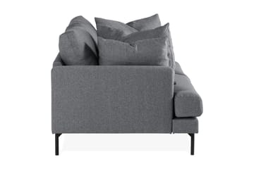 Menard 3-sits Djup Tygsoffa - Mörkgrå - Möbler - Vardagsrum - Soffor - 3-sits soffor