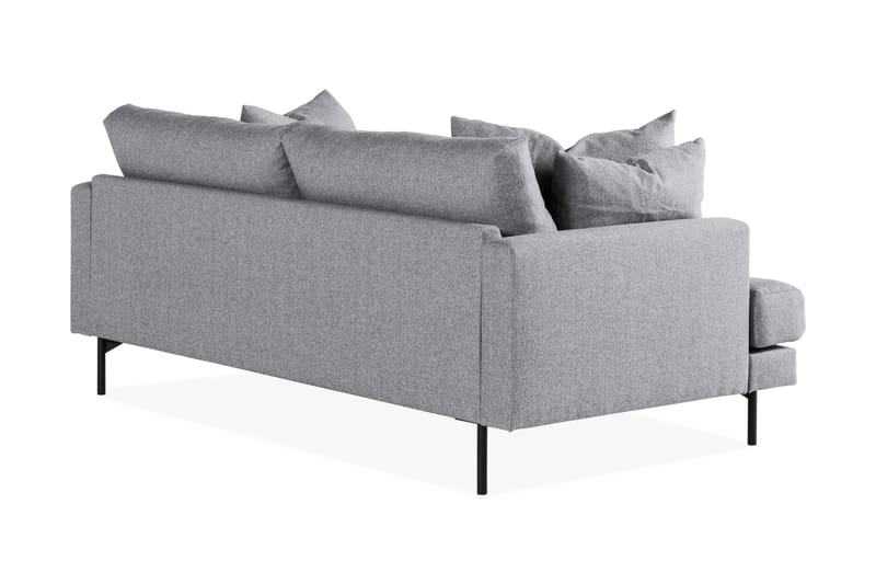 Menard 3-sits Soffa Grå/Svart - Möbler - Vardagsrum - Soffor - 3-sits soffor