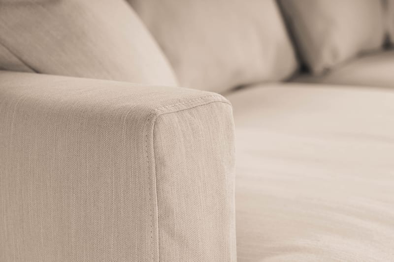 Menard 3-sits Tygsoffa - Beige - Möbler - Vardagsrum - Soffor - 3-sits soffor