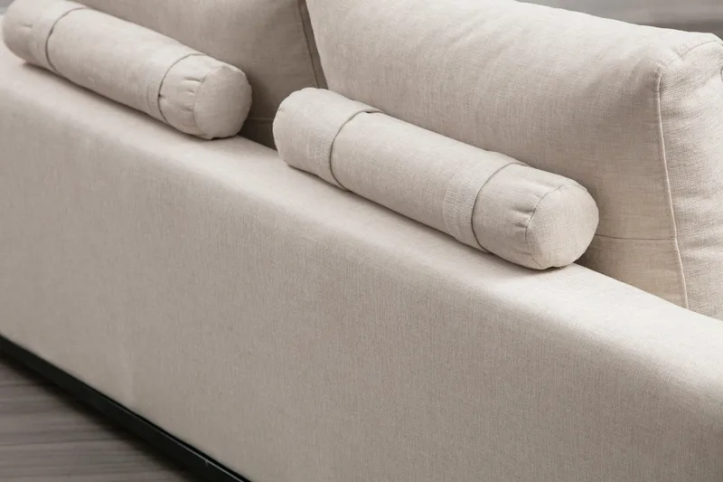 Mezonzo 3-sits Soffa - Beige - Möbler - Vardagsrum - Soffor - 3-sits soffor