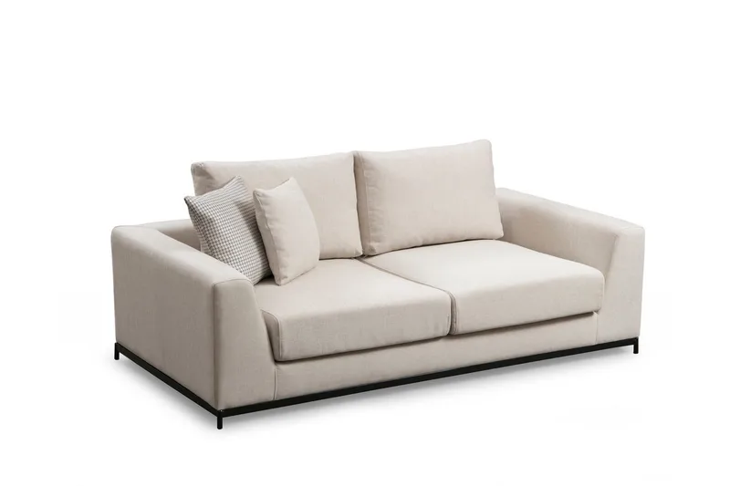 Mezonzo 3-sits Soffa - Beige - Möbler - Vardagsrum - Soffor - 3-sits soffor
