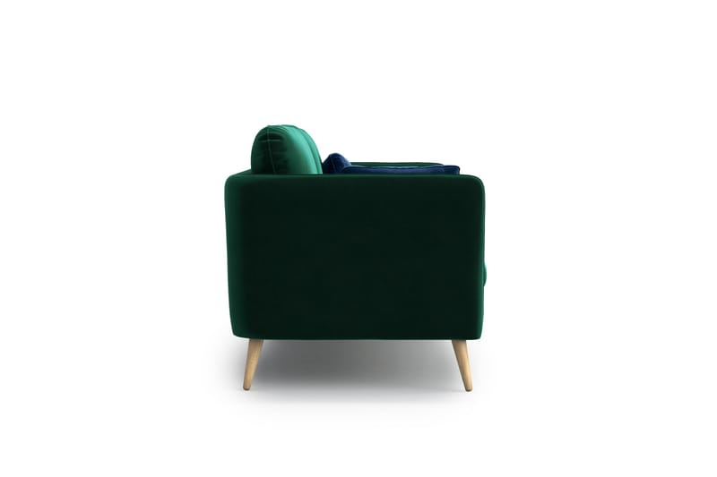 MINOUR 3-sits Soffa Grön - 3-sits soffor