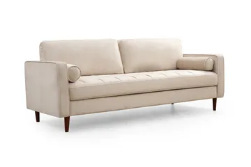 Mirrilnesh Soffa 3-sits - Beige - Möbler - Vardagsrum - Soffor - 3-sits soffor