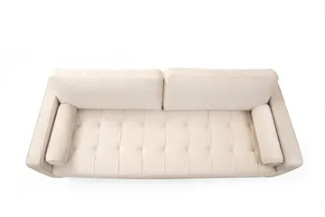 Mirrilnesh Soffa 3-sits - Beige - Möbler - Vardagsrum - Soffor - 3-sits soffor