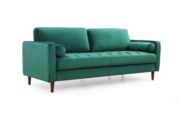 Mirrilnesh Soffa 3-sits - Grön - Möbler - Vardagsrum - Soffor - 3-sits soffor
