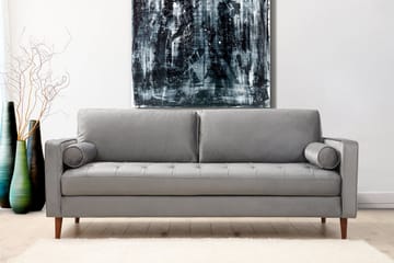 Mirrilnesh Soffa 3-sits - Ljusgrå - Möbler - Vardagsrum - Soffor - 3-sits soffor