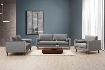 Mirrilnesh Soffa 3-sits - Ljusgrå - Möbler - Vardagsrum - Soffor - 3-sits soffor