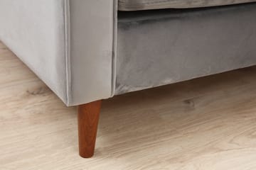 Mirrilnesh Soffa 3-sits - Ljusgrå - Möbler - Vardagsrum - Soffor - 3-sits soffor