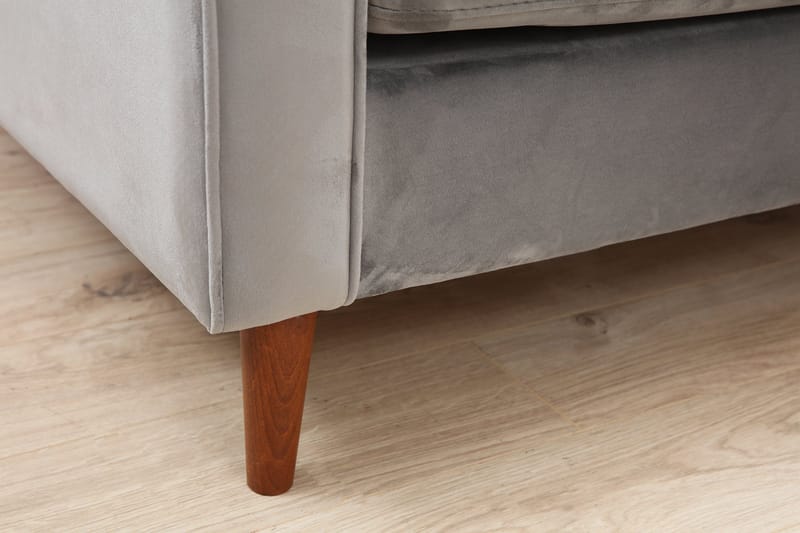 Mirrilnesh Soffa 3-sits - Ljusgrå - Möbler - Vardagsrum - Soffor - 3-sits soffor