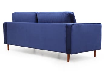 Mirrilnesh Soffa 3-sits - Marinblå - Möbler - Vardagsrum - Soffor - 3-sits soffor