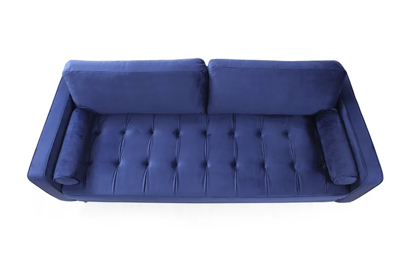 Mirrilnesh Soffa 3-sits - Marinblå - Möbler - Vardagsrum - Soffor - 3-sits soffor