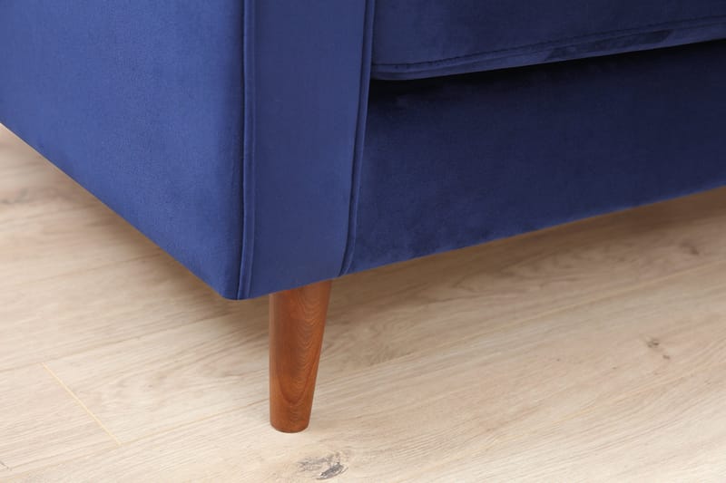 Mirrilnesh Soffa 3-sits - Marinblå - Möbler - Vardagsrum - Soffor - 3-sits soffor
