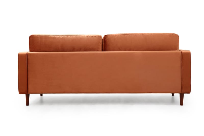Mirrilnesh Soffa 3-sits - Orange - Möbler - Vardagsrum - Soffor - 3-sits soffor