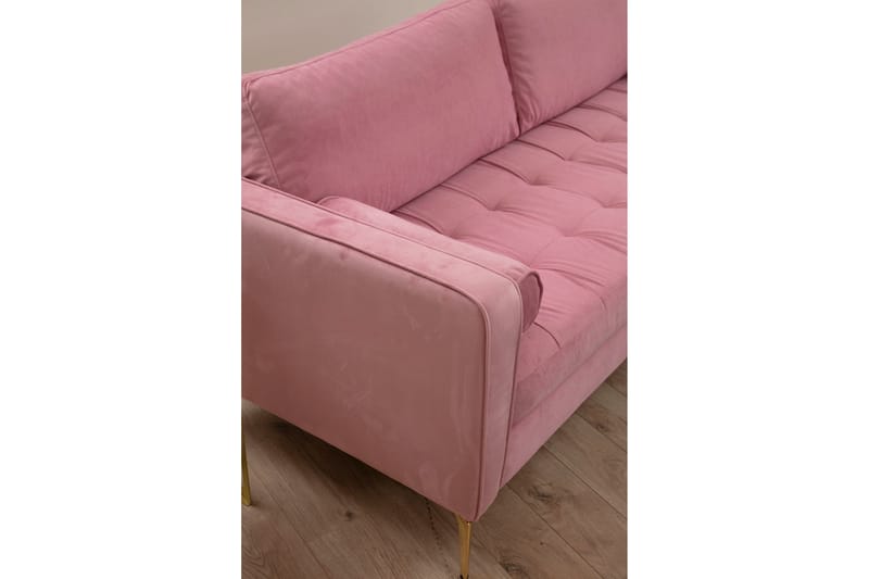 Mirrilnesh Soffa 3-sits - Rosa - Möbler - Vardagsrum - Soffor - 3-sits soffor