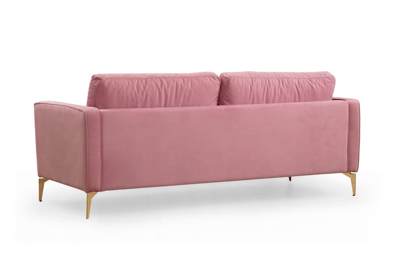 Mirrilnesh Soffa 3-sits - Rosa - Möbler - Vardagsrum - Soffor - 3-sits soffor