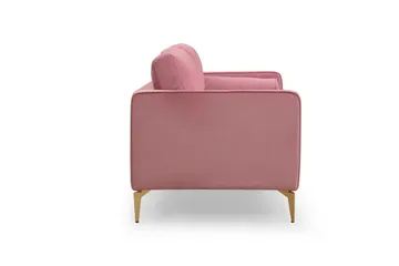 Mirrilnesh Soffa 3-sits - Rosa - Möbler - Vardagsrum - Soffor - 3-sits soffor