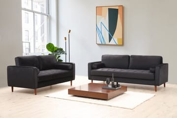 Mirrilnesh Soffa 3-sits - Svart - Möbler - Vardagsrum - Soffor - 3-sits soffor