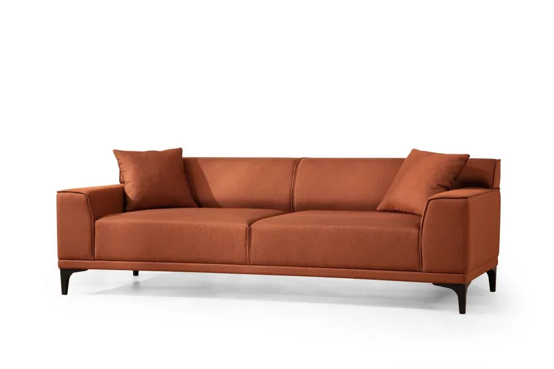 Mississauga Soffa 3-sits - Orange - Möbler - Vardagsrum - Soffor - 3-sits soffor