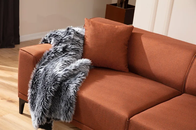 Mississauga Soffa 3-sits - Orange - Möbler - Vardagsrum - Soffor - 3-sits soffor