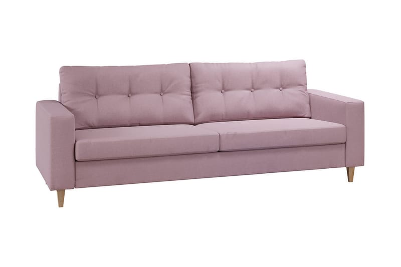 MIST Soffa 154x91x83 cm - Rosa - 3-sits soffor