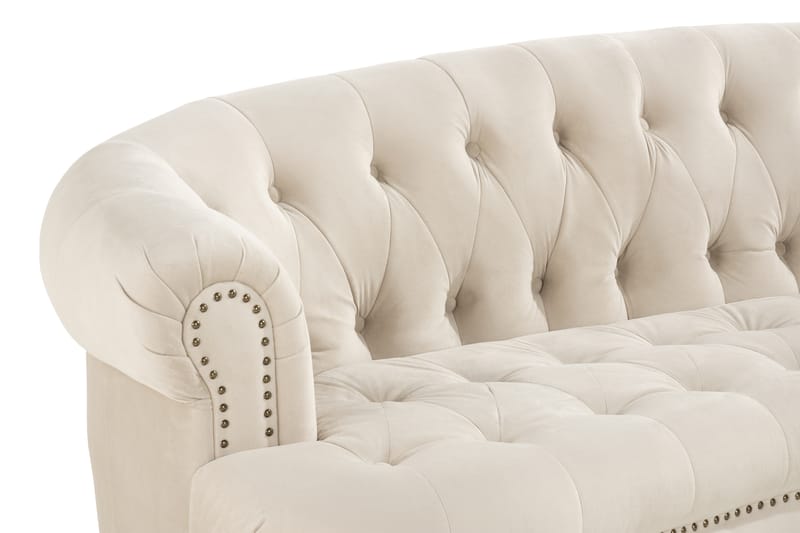 MOSLANDER 3-sits Soffa Beige - 3-sits soffor - chesterfield soffor