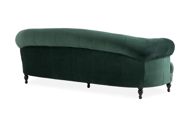 MOSLANDER 3-sits Soffa Grön - 3-sits soffor - chesterfield soffor