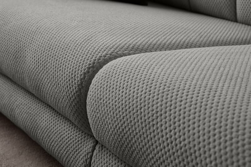 Munemori 3-sits Soffa 240x80x95 cm - Grå - Möbler - Vardagsrum - Soffor - 3-sits soffor