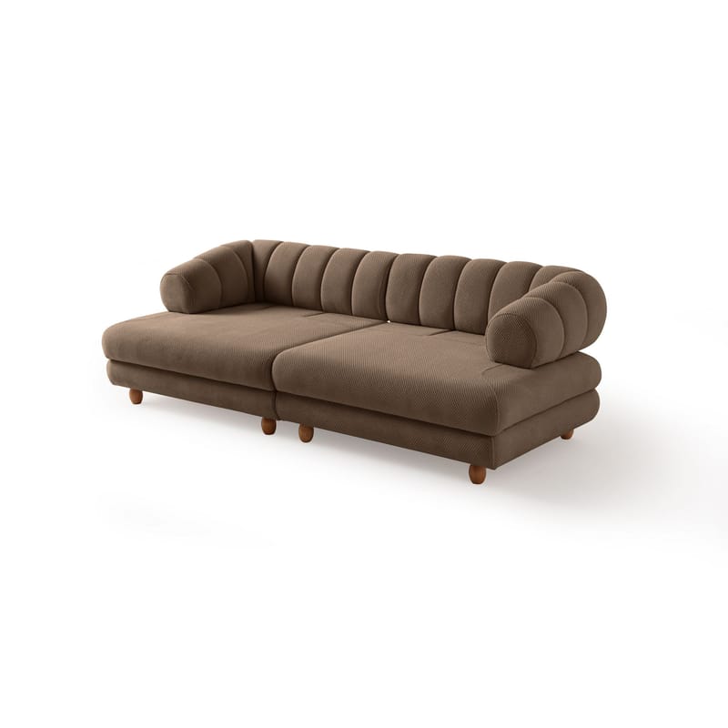Munemori 3-sits Soffa 240x80x95 cm - Latte - Möbler - Vardagsrum - Soffor - 3-sits soffor