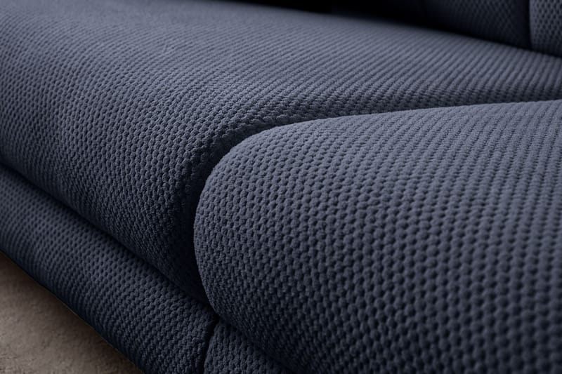Munemori 3-sits Soffa 240x80x95 cm - Marinblå - Möbler - Vardagsrum - Soffor - 3-sits soffor