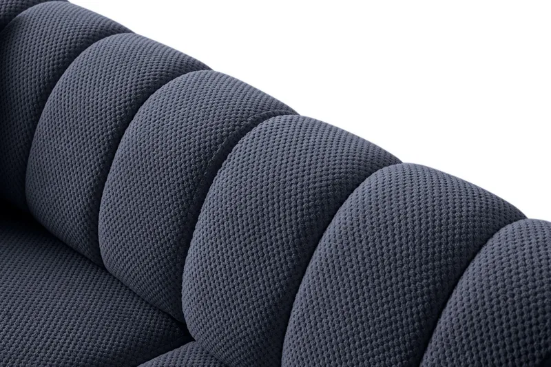 Munemori 3-sits Soffa 240x80x95 cm - Marinblå - Möbler - Vardagsrum - Soffor - 3-sits soffor