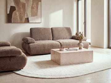 3-sits soffa Nacka - Brun - Möbler - Vardagsrum - Soffor - 3-sits soffor