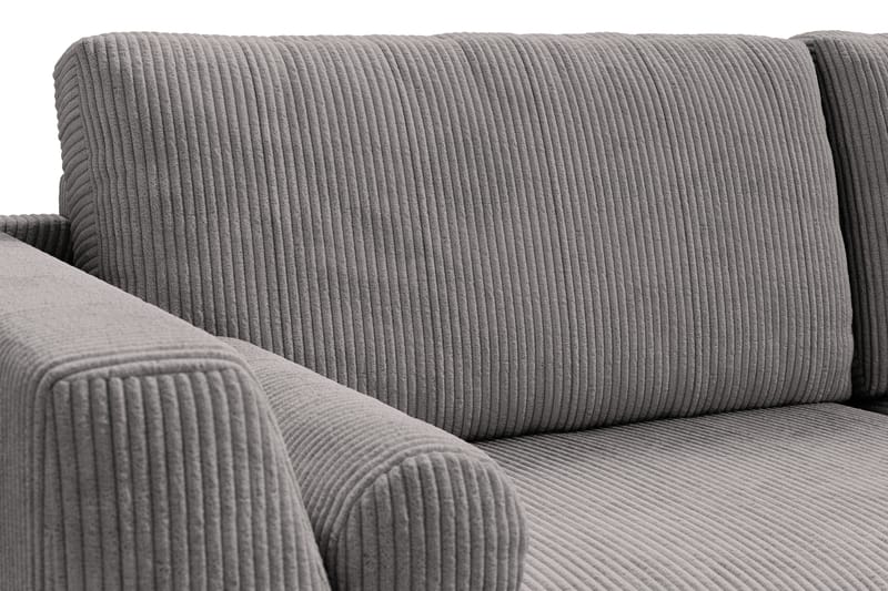 NASHVILLE LYX 3-sits Soffa Mörkgrå/Krom - Möbler - Vardagsrum - Soffor - 3-sits soffor